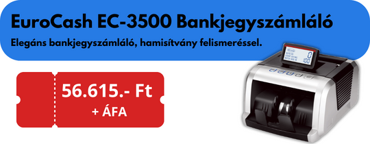 EuroCash EC-2100 bankjegyszámláló